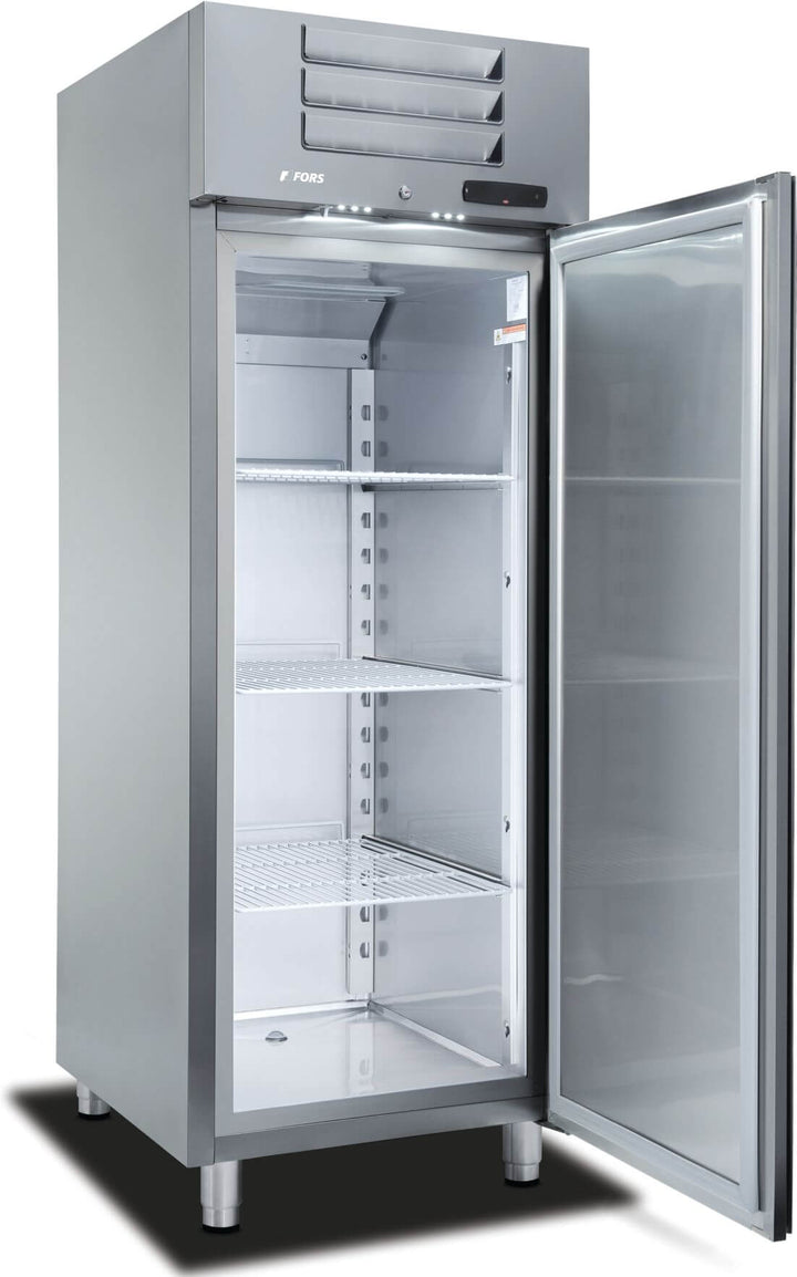 FORS Gastronomie-Gefrierschrank Volltür Edelstahl GN 2/1 GFV 700 ES