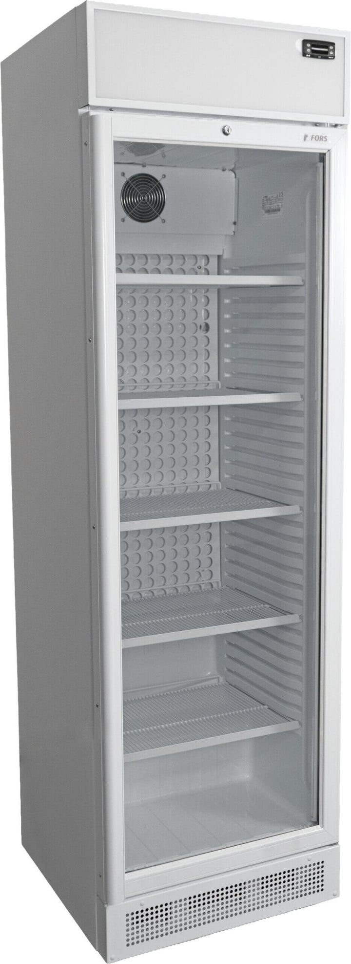 FORS Getränke-Kühlschrank Glastür/Display weiss BCDV 4000 WG