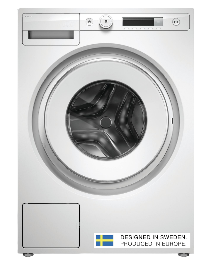 ASKO Waschmaschine W 1094C W, Linie Classic, 9 kg, Frontansicht in Weiss