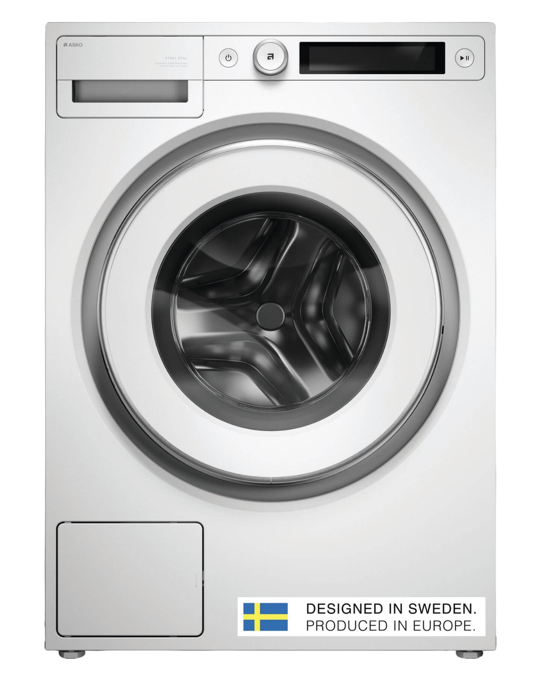 ASKO Waschmaschine W 5114RXL W, Linie Style, 11 kg, Frontansicht in Weiss