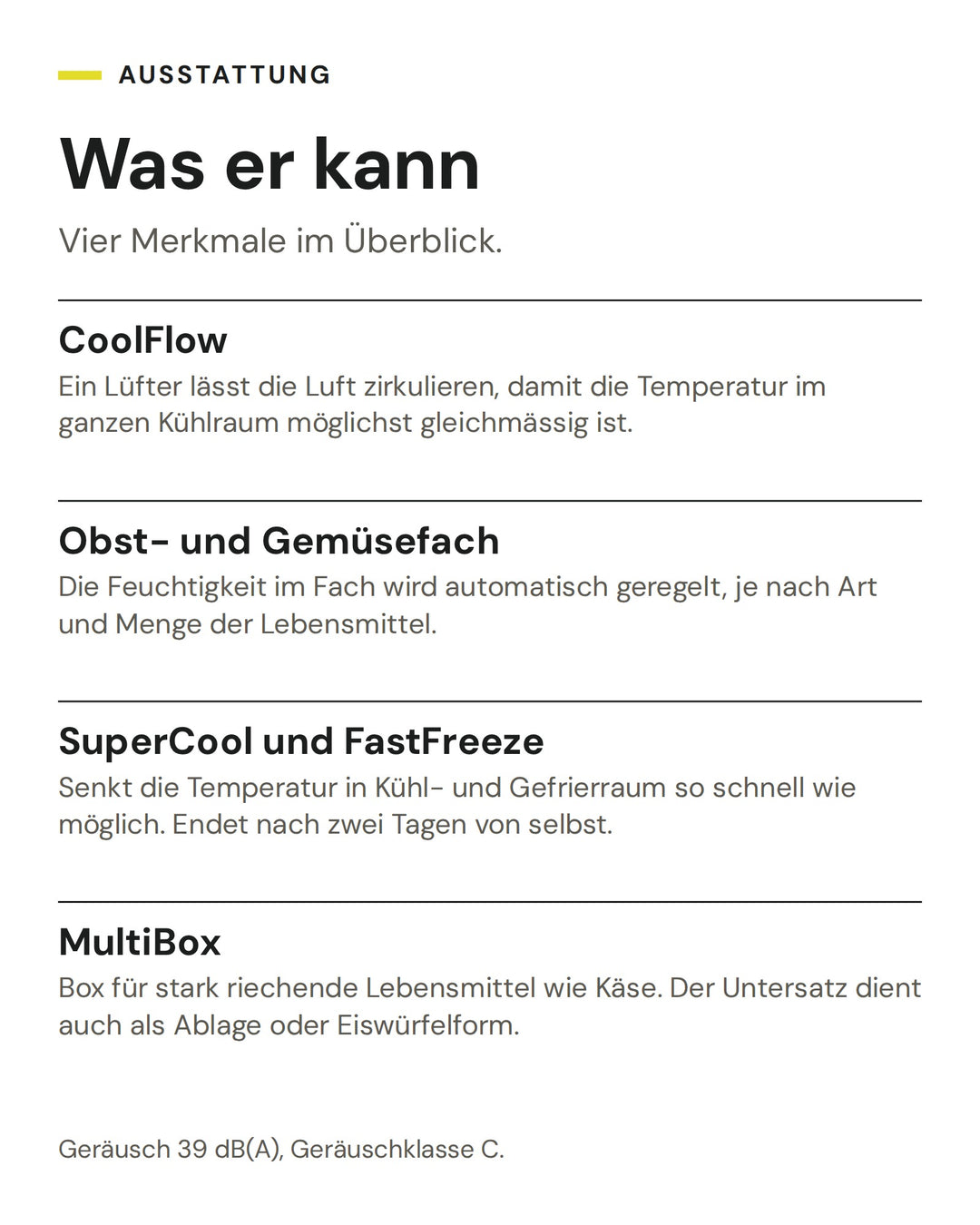 ASKO Kühlschrank RFB 31231 EI: CoolFlow, Obst- und Gemüsefach, SuperCool und FastFreeze, MultiBox