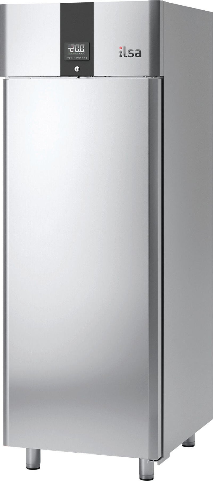 ILSA Gastronomie-Kühlschrank Volltür Edelstahl GN 2/1 GCV 540 ES