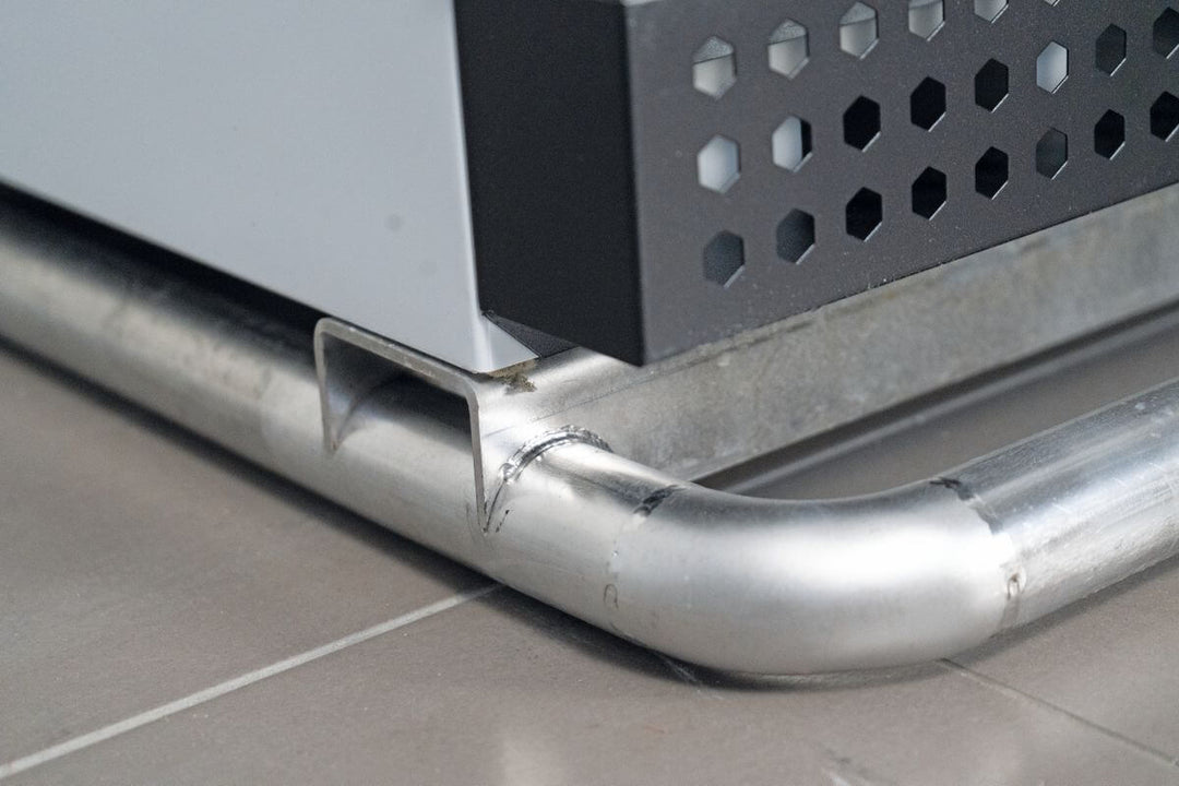FORS Festplatz- & Event-Kühlschrank Volltür weiss Schutzbügel UCV 4000 W SB V2